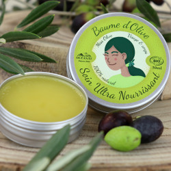 Organic olive oil balm