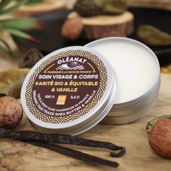 Organic Fair Trade Shea Butter and Vanilla