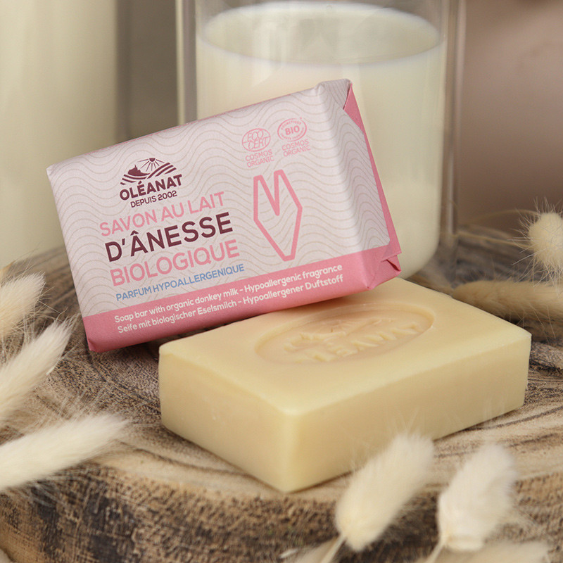Savon certifié Bio au lait d'ânesse Français — free download