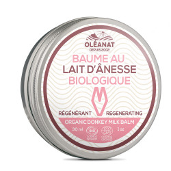 Baume certifié Bio au lait d'ânesse Français