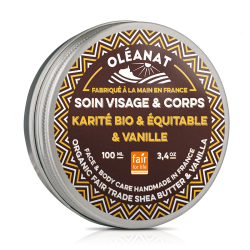 Organic Fair Trade Shea Butter and Vanilla