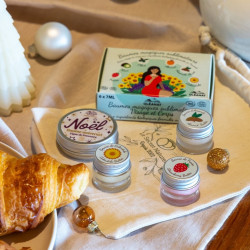 Coffret cadeau de Noël - Cosmétiques Bio - Soins gourmands